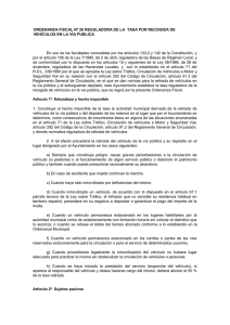 ordenanza fiscal nº 26 reguladora de la tasa por recogida de