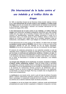 Día Internacional de la lucha contra el uso