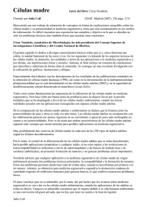 Células madre Autor del libro: César Nombela