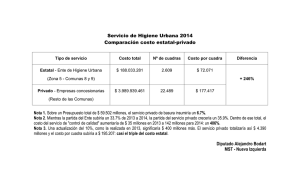 cuadro comparativo basura 2014