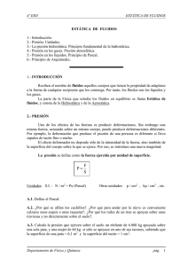 Fluidos - Departamento de Física y Química