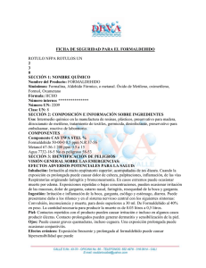 Formaldehido