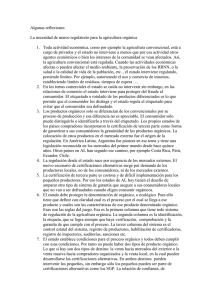 Algunas reflexiones