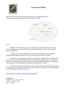 Leyes de Kepler: Ejercicios y Explicaciones