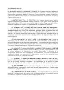 REGIMEN ADUANERO