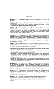 LEY N° 768-J ARTÍCULO 1º.- Créase el Programa Oficinas