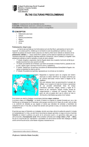 ALTAS CULTURAS PRECOLOMBINAS