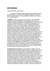Introducción arte egipcio