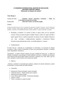 Taller Alicia Arévalo