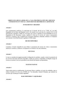 tasa por prestación de servicios sociales asistenciales en la