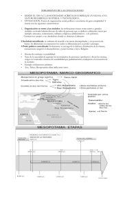 Surgimiento de Civilizaciones: Guía de Estudio Mesopotamia y Egipto