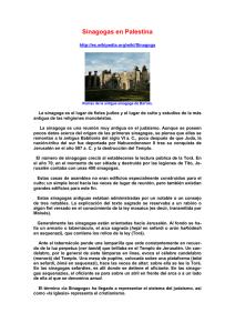 03 Sinagoga en Palestina