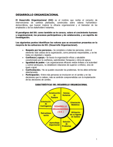 DESARROLLO ORGANIZACIONAL