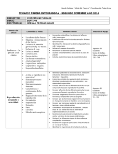 Cs. Naturales - Scuola Italiana "Alcide De Gasperi"