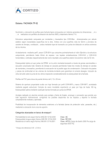 Sistema  FACHADA TP-52