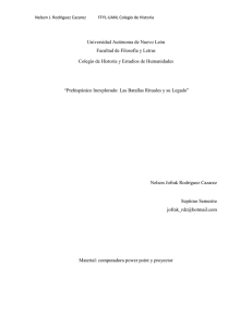 Nelson Jofrak Rodríguez Cazarez - Facultad de Filosofía y Letras