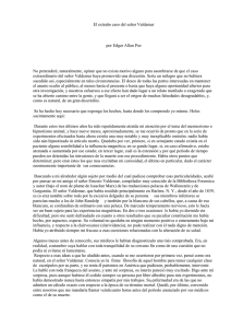 El extraño caso del señor Valdemar