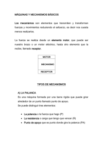 MAQUINAS Y MECANISMOS BASICOS