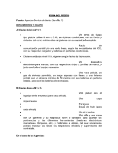 ANEXO NO.5 Agencias Servicio al cliente