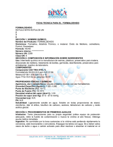 Formaldehido