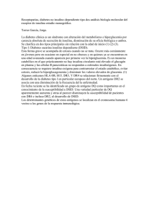 Receptopatias, diabetes no insulino dependiente tipo dos análisis