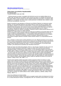 Cómo tener una práctica inquebrantable