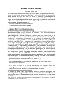 Soluciones Sólidas de Sustitución
