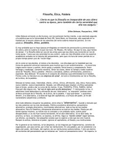 Filosofia, Ética, Paideia
