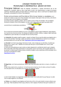 Principios  básicos COLEGIO TOLEDO PLATA TECNOLOGIA E INFORMATICA  GRADO OCTAVO.