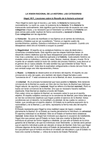LA VISION RACIONAL DE LA HISTORIA
