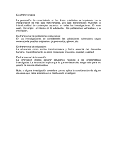 ANEXO 26 - Ejes transversales