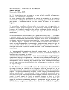 “LA CONCIENCIA BURGUESA EN RETIRADA”