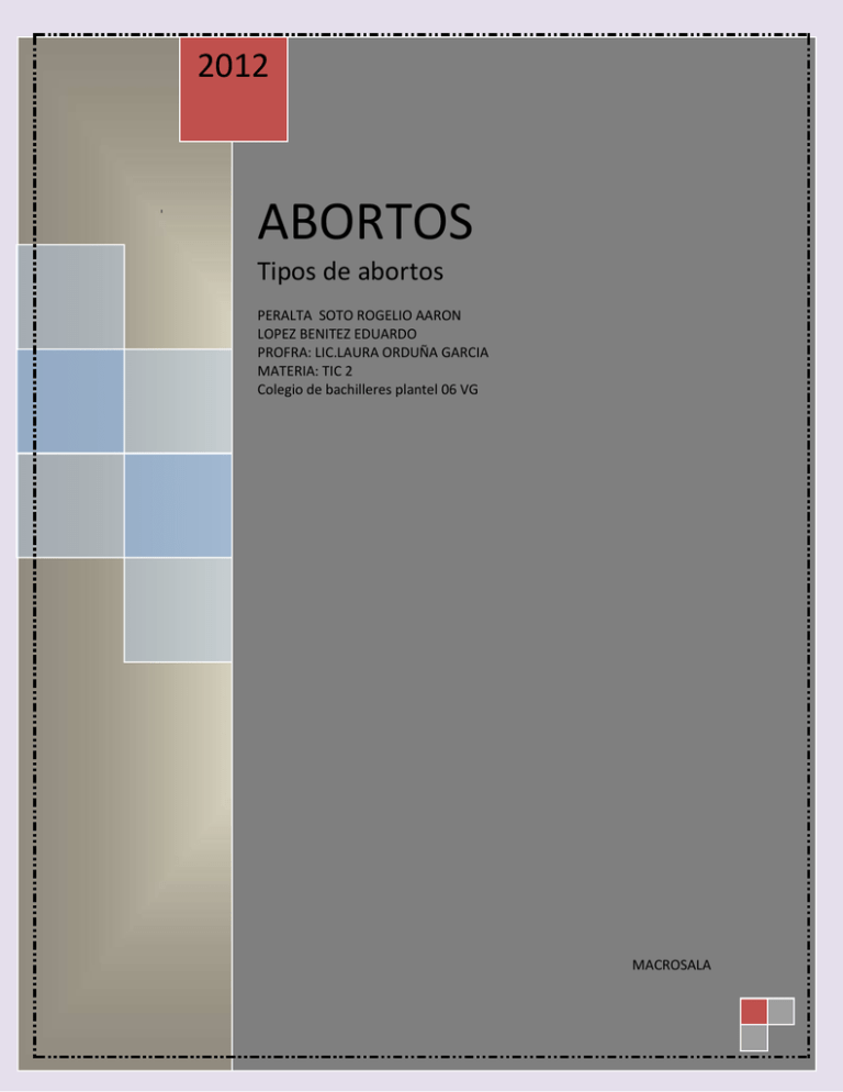 ABORTOS