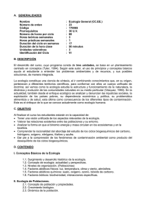 Ecología General