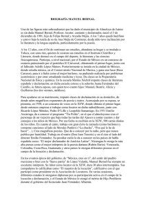 Biografía de Manuel Bernal: Locutor y Artista Mexicano