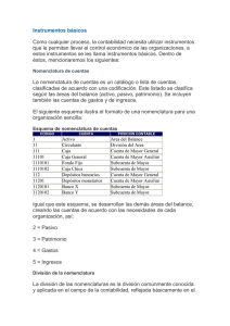 Instrumentos básicos
