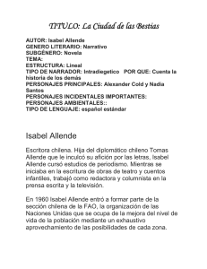 TITULO: La Ciudad de las Bestias