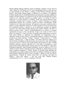 Biografía de Ricardo Fábrega Fábrega