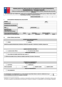 FORMULARIO ELEMENTOS DE POSICIONAMIENTO