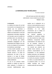 En los años ´80 comenzaron a entrar las 1eras computadoras en las