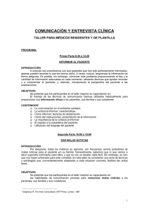 entrevista clínica