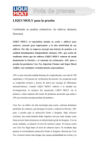 LIQUI MOLY pasa la prueba