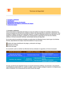 Técnicas de Seguridad