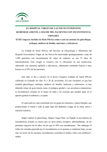 IIIer Congreso Andaluz de Suelo Pélvico