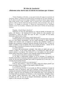 50 AÑOS DE AUSCHWITZ