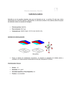 sistema de cristalización