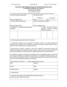 RESOLUCION que establece las reglas de carácter general