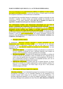 3 Marco jurídico que regula la actividad