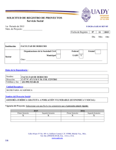 Asesoría Jurídica Gratuita a Población Vulnerable