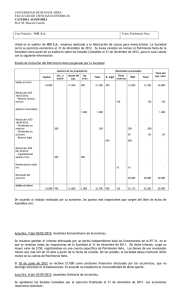Ejercicio Patrimonio Neto